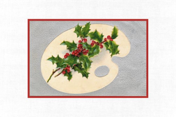 Old Fashioned Christmas 2 Illustrations for Local Branding