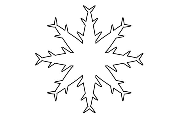 Snowflake for Christmas Theme Illustration Review
